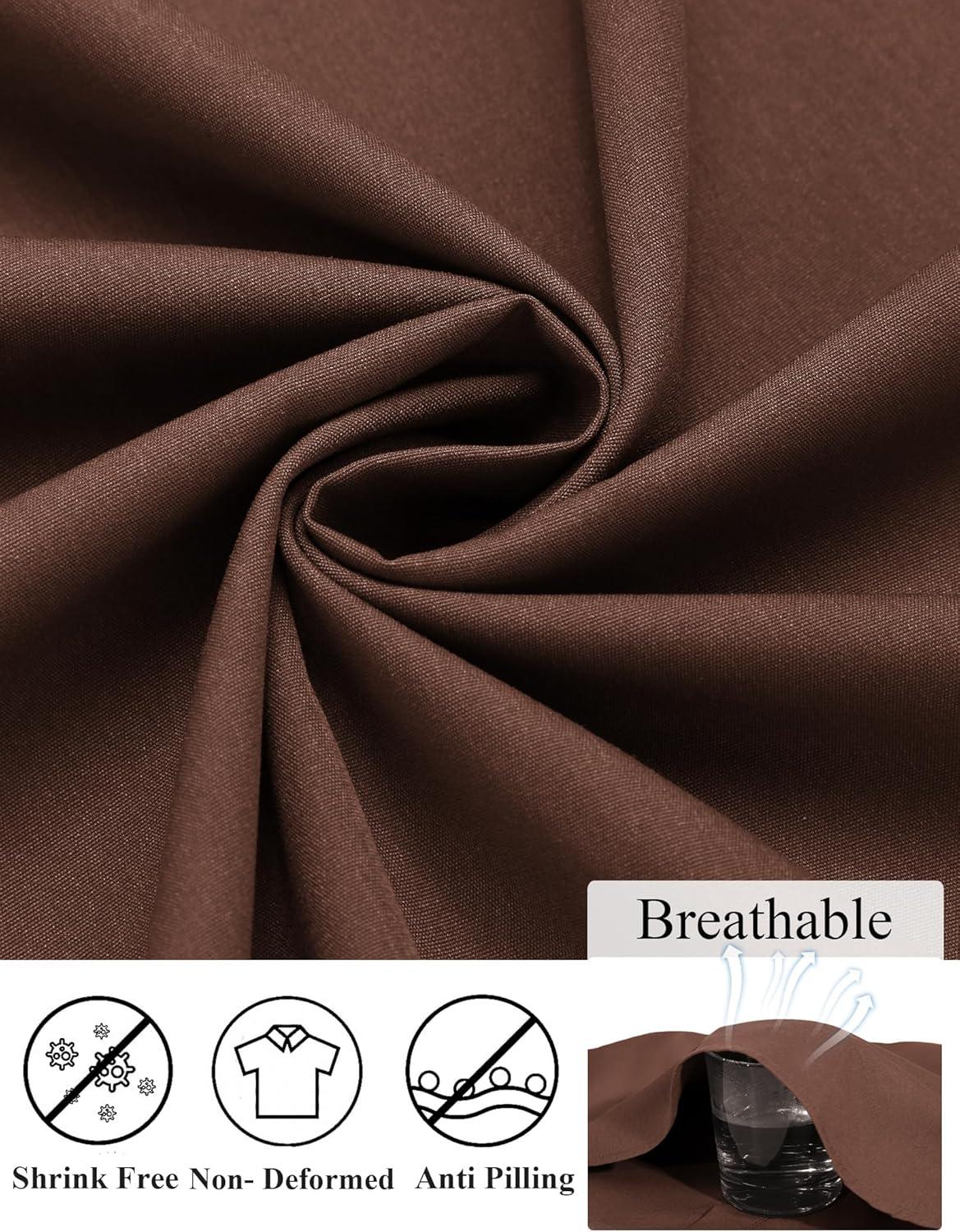 imageCOOFANDY Mens Dress Shirts Long Sleeve Button Down Formal Shirt Regular Fit Solid Business Casual ShirtsBrown