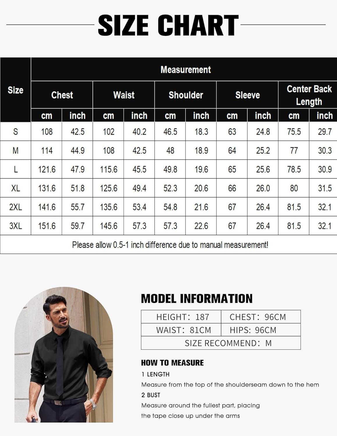 imageCOOFANDY Mens Dress Shirts Long Sleeve Casual Button Down Shirt Solid Regular Fit Formal Business ShirtsDark Grey