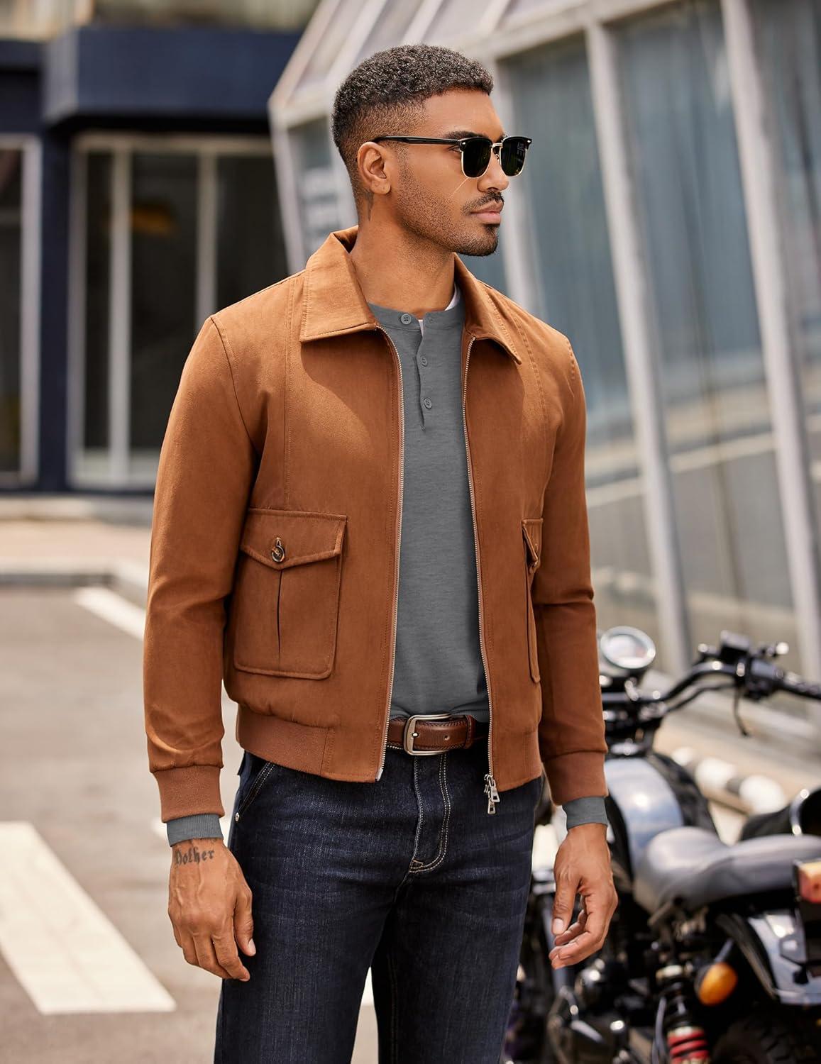 imageCOOFANDY Mens Knit Henley TShirts Dress Long Sleeve Sweater Casual Collarless Quarter Button PulloverMedium Gray