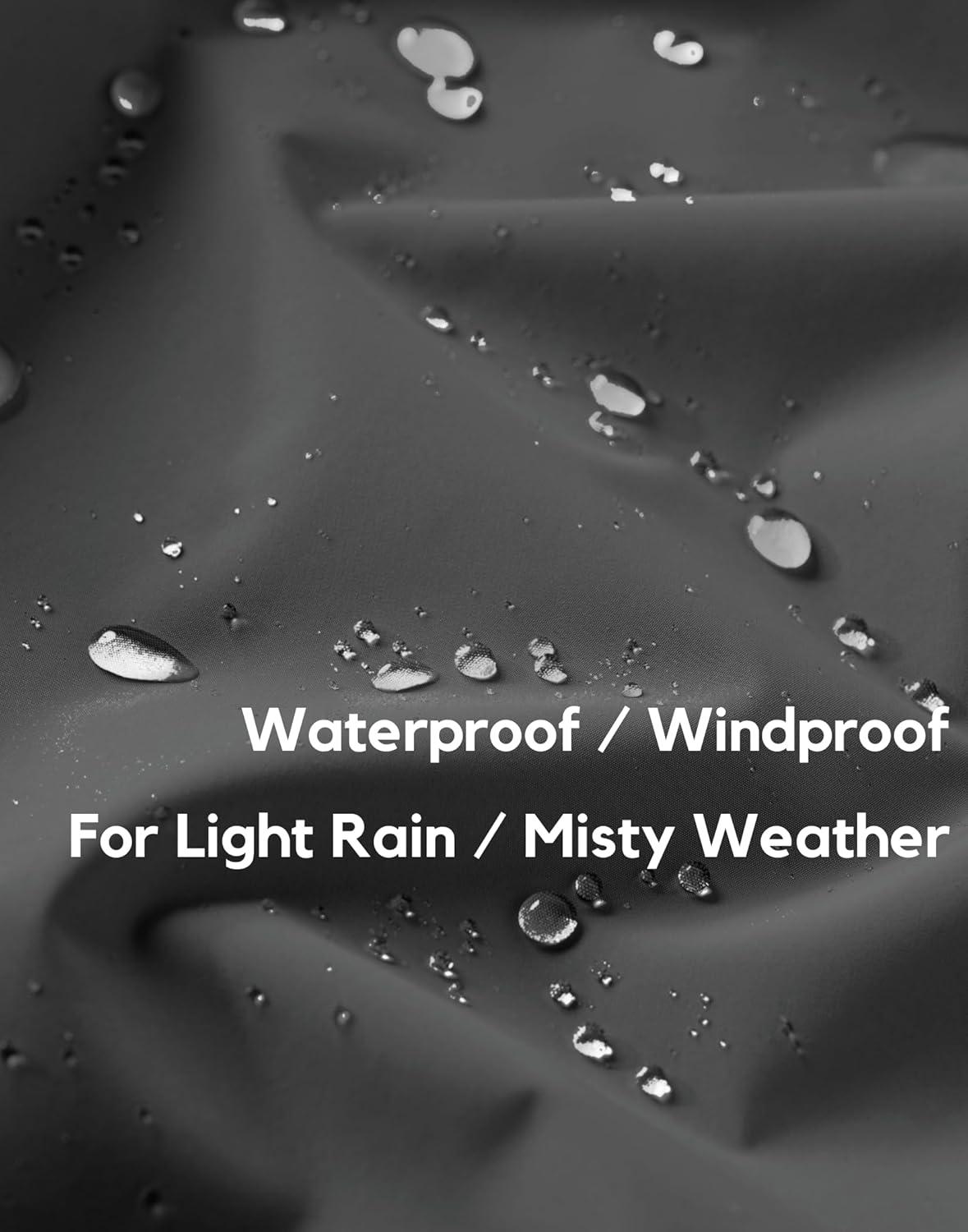 imageCOOFANDY Mens Lightweight Bomber Jackets Stand Collar Windbreaker Softshell Jacket Zip Up Coat for Fall OutdoorDark Gray