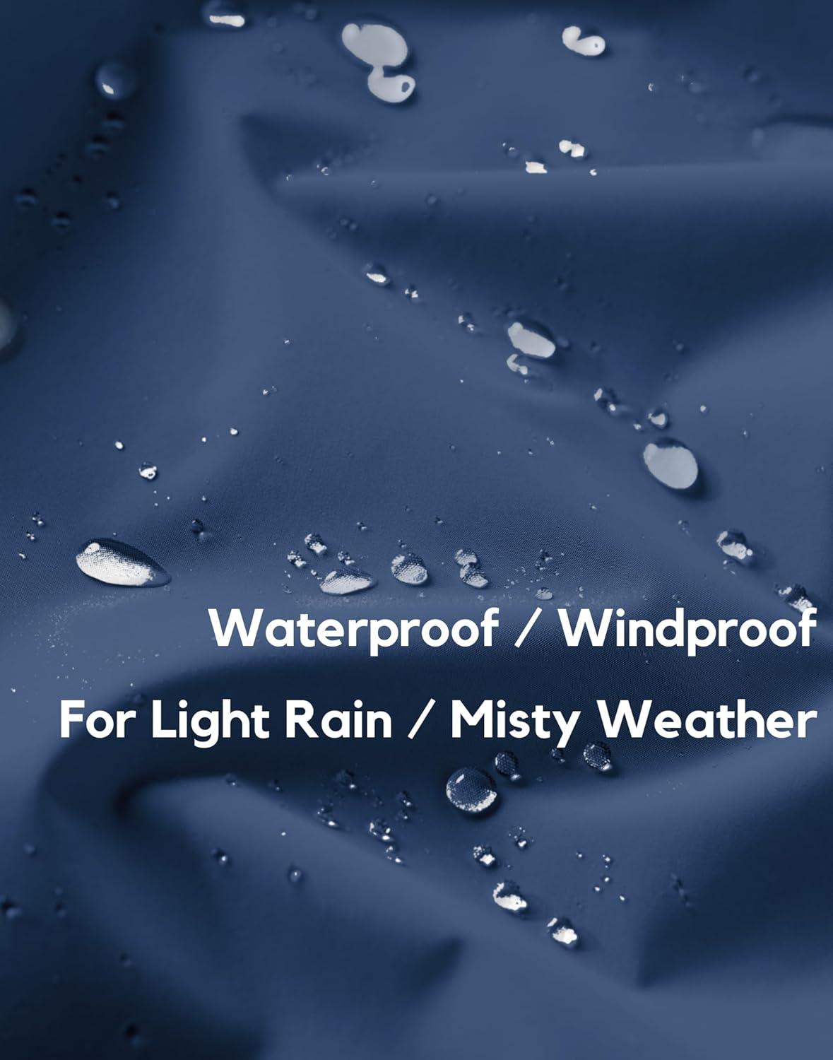 imageCOOFANDY Mens Lightweight Bomber Jackets Stand Collar Windbreaker Softshell Jacket Zip Up Coat for Fall OutdoorNavy Blue