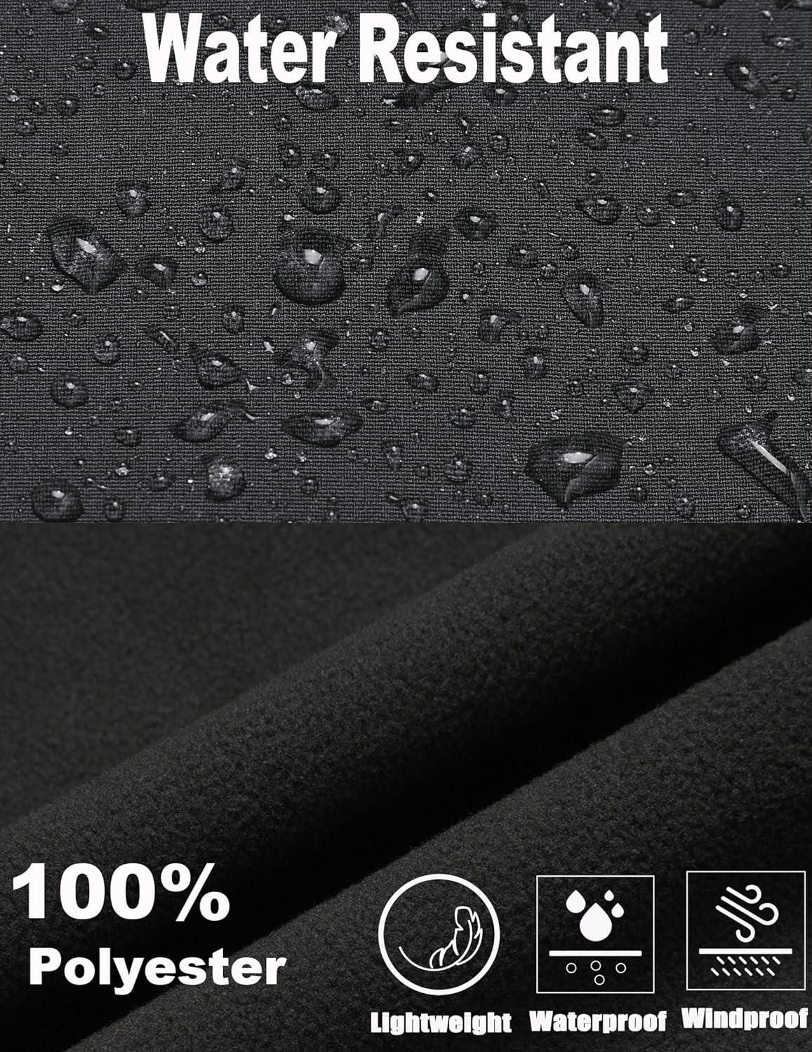 imageCOOFANDY Mens Lightweight Softshell Vest Windproof Sleeveless Jacket Zip Up Fleece Lined Vest Outerwear for Golf RunningDark Grey