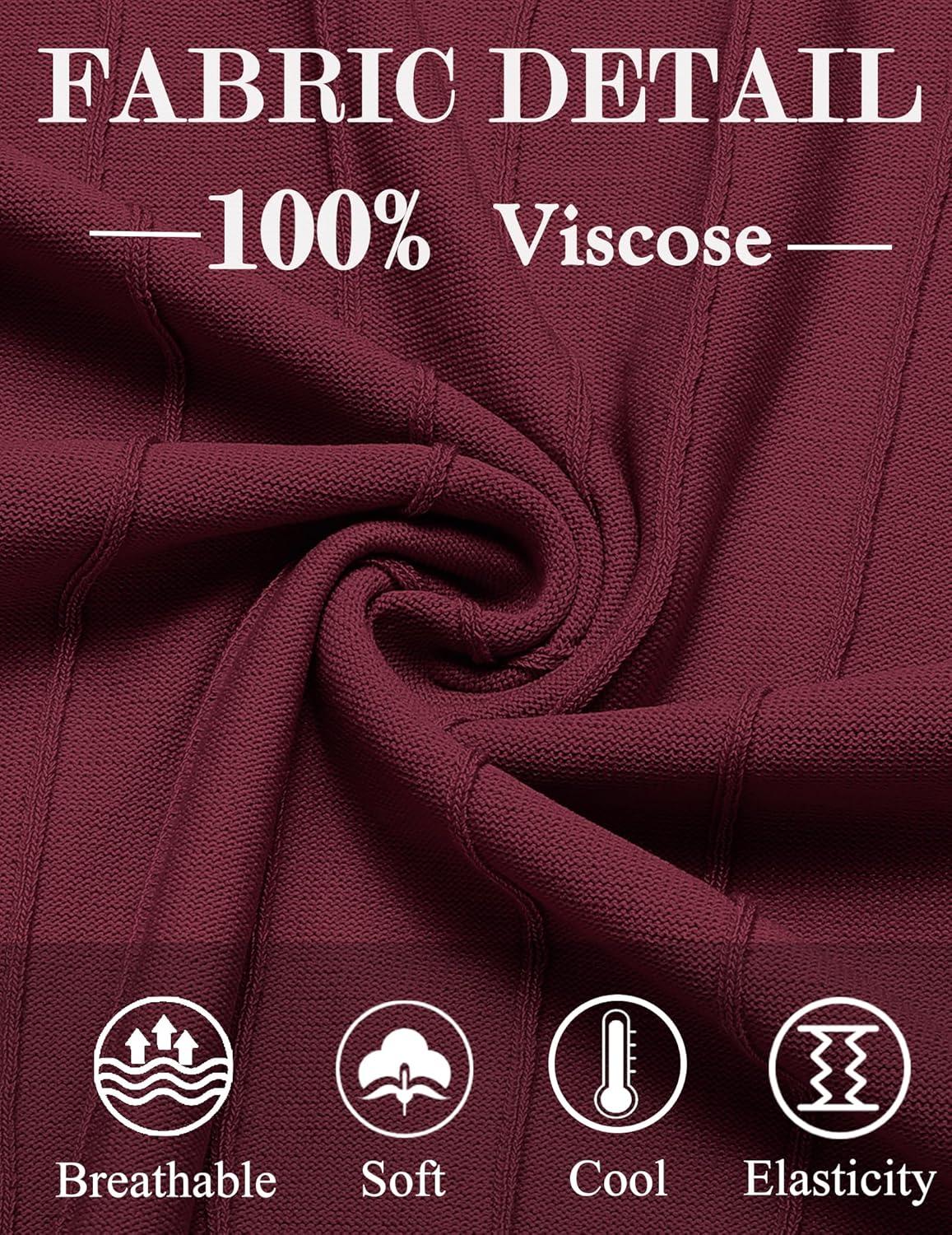 imageCOOFANDY Mens T Shirts Short Sleeve Knit Sweater Shirt Casual Crewneck Ribbed Pullover TeesWine Red