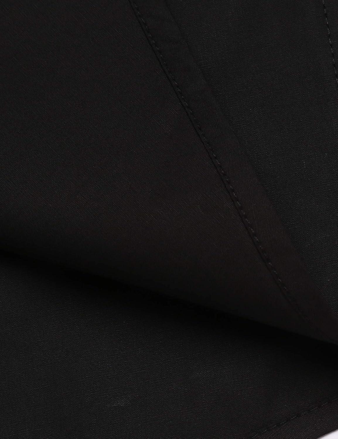 imageCOOFANDY Mens Western Shirts Long Sleeve Embroideres Cowboy Shirts Casual Button Down ShirtBlackpattern1