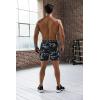COOFANDY Men’s 2 Pack Gym Workout Shorts Quick Dry Athletic Shorts 5 Inch Lightweight Sports Running Shorts with Pockets(Dark Gray/Grey Camo)