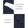 COOFANDY Men’s Business Suit Vest Slim Fit Dress Vest Wedding Waistcoat(Navy Blue)