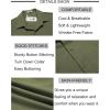 COOFANDY Mens Button Down Shirt Short Sleeve Casual Shirts Beach Summer Linen Shirts Wedding Vacation Shirt(Olive Green)