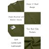 COOFANDY Men’s Cardigan Sweater Long Sleeve Casual V Neck Button Down Knitted Sweater with Pockets(Army Green)
