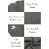 COOFANDY Men’s Cardigan Sweater Long Sleeve Casual V Neck Button Down Knitted Sweater with Pockets(Grey)