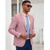 COOFANDY Mens Casual Blazer Slim Fit Sport Coat Lightweight Two Button Suit Jackets(Brick Red)