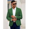 COOFANDY Mens Casual Blazer Slim Fit Sport Coat Lightweight Two Button Suit Jackets(Green)