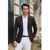 COOFANDY Mens Casual Blazer Slim Fit Suit Jacket Lightweight One Button Business Sport Coats(Black)