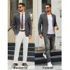 COOFANDY Men’s Casual Blazer Slim Fit Two Buttons Sport Coat Lightweight Suit Jacket(Dark Grey)