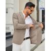 COOFANDY Men’s Casual Blazer Slim Fit Two Buttons Sport Coat Lightweight Suit Jacket(Khaki)