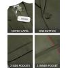 COOFANDY Mens Casual Blazer Suit Jackets One Button Sport Coats Lightweight Business Sports Jackets(Army Green)