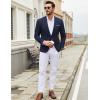COOFANDY Mens Casual Blazer Suit Jackets One Button Sport Coats Lightweight Business Sports Jackets(Dark Blue)