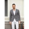 COOFANDY Mens Casual Blazer Suit Jackets One Button Sport Coats Lightweight Business Sports Jackets(Medium Gray)