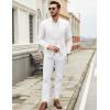 COOFANDY Mens Casual Blazer Suit Jackets One Button Sport Coats Lightweight Business Sports Jackets(White)