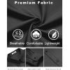 COOFANDY Mens Casual Button Down Shirts Long Sleeve Regualar Fit Dress Shirt Oxford Shirts for Men(Black)