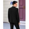 COOFANDY Mens Casual Sport Coat Regular Fit Lightweight Blazers Jacket Two Button Business Suit Jackets(Black)