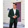 COOFANDY Mens Casual Sport Coat Regular Fit Lightweight Blazers Jacket Two Button Business Suit Jackets(Blackish Green)