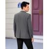 COOFANDY Mens Casual Sport Coat Regular Fit Lightweight Blazers Jacket Two Button Business Suit Jackets(Dark Grey)