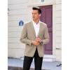 COOFANDY Mens Casual Sport Coat Regular Fit Lightweight Blazers Jacket Two Button Business Suit Jackets(Moon Grey)