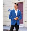 COOFANDY Mens Casual Sport Coat Regular Fit Lightweight Blazers Jacket Two Button Business Suit Jackets(Royal Blue)