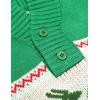 COOFANDY Men’s Christmas Sweater Ugly Knitted Xmas Sweaters Casual Snowflake Pullover Knitwear(Christmas Green)