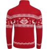 COOFANDY Men’s Christmas Sweater Ugly Knitted Xmas Sweaters Casual Snowflake Pullover Knitwear(Red Dear)