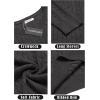 COOFANDY Men’s Crewneck Knit Sweater Slim Fit Lightweight Casual Twist Patterned Cable Knitted Pullover(A-dark Grey)