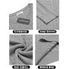 COOFANDY Men’s Crewneck Knit Sweater Slim Fit Lightweight Casual Twist Patterned Cable Knitted Pullover(A-grey)