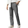 COOFANDY Mens Dress Pants Expandable Waist Wrinkle Free Suit Pants Flat Front Casual Dress Slacks(Dark Grey)