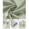 COOFANDY Mens Dress Shirts Long Sleeve Button Down Shirts Untucked Wrinkle-Free Business Casual Shirts(Light Green)