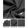 COOFANDY Mens Dress Shirts Wrinkle Free Long Sleeve Button Down Shirt Formal Business Shirts(Dark Grey)