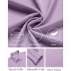 COOFANDY Mens Dress Shirts Wrinkle Free Long Sleeve Button Down Shirt Formal Business Shirts(Lavender)