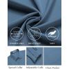 COOFANDY Mens Dress Shirts Wrinkle Free Long Sleeve Button Down Shirt Formal Business Shirts(Slate Blue)