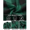COOFANDY Men’s Flannel Plaid Shirts Long Sleeve Button Down Shirts Casual Fall Shirt Jacket(Green)