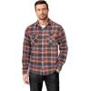 COOFANDY Mens Flannel Shirts Long Sleeve Casual Plaid Button Down Shirt Cotton Shirt Cowboy Work Shirts with Pockets(Classic British)