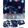 COOFANDY Mens Hawaiian Shirt Short Sleeve Button Down Shirts Tropical Floral Summer Beach Shirts(Navy – Plum Flower)