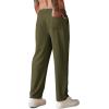 COOFANDY Men’s Knit Sweatpants Lightweight Open Bottom Casual Pants Drawstring Jogger Yoga Pants with Pockets(Army Green)