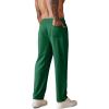 COOFANDY Men’s Knit Sweatpants Lightweight Open Bottom Casual Pants Drawstring Jogger Yoga Pants with Pockets(Green)