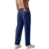COOFANDY Men’s Knit Sweatpants Lightweight Open Bottom Casual Pants Drawstring Jogger Yoga Pants with Pockets(Navy Blue)
