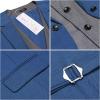 COOFANDY Men’s Layered Suit Vest Business Dress Vests Formal Wedding Waistcoat Slim Fit(Royal Blue)