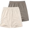 COOFANDY Mens Linen Shorts Casual Drawstring Elastic Waist Lightweight Summer Vacation Beach Shorts(Light Khaki / Dark Grey)