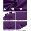 COOFANDY Men’s Long Sleeve Casual Button Down Shirts Untucked Shirts for Men Regular Fit Dress Shirt(Purple)