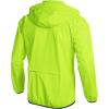 COOFANDY Men’s Packable Rain Jacket Lightweight Waterproof Raincoat with Hood Travel Hiking Golf Windbreaker(Green)