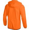 COOFANDY Men’s Packable Rain Jacket Lightweight Waterproof Raincoat with Hood Travel Hiking Golf Windbreaker(Orange)
