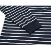 COOFANDY Men’s Quarter Zip Up Sweaters Slim Fit Lightweight Mock Neck Pullover Casual Polo Sweaters(Stripe-white Navy)