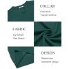 COOFANDY Mens Sweater Crewneck Pullover Long Sleeve Lightweight Sweater Plain Knit Silm Fit(Bright Green)